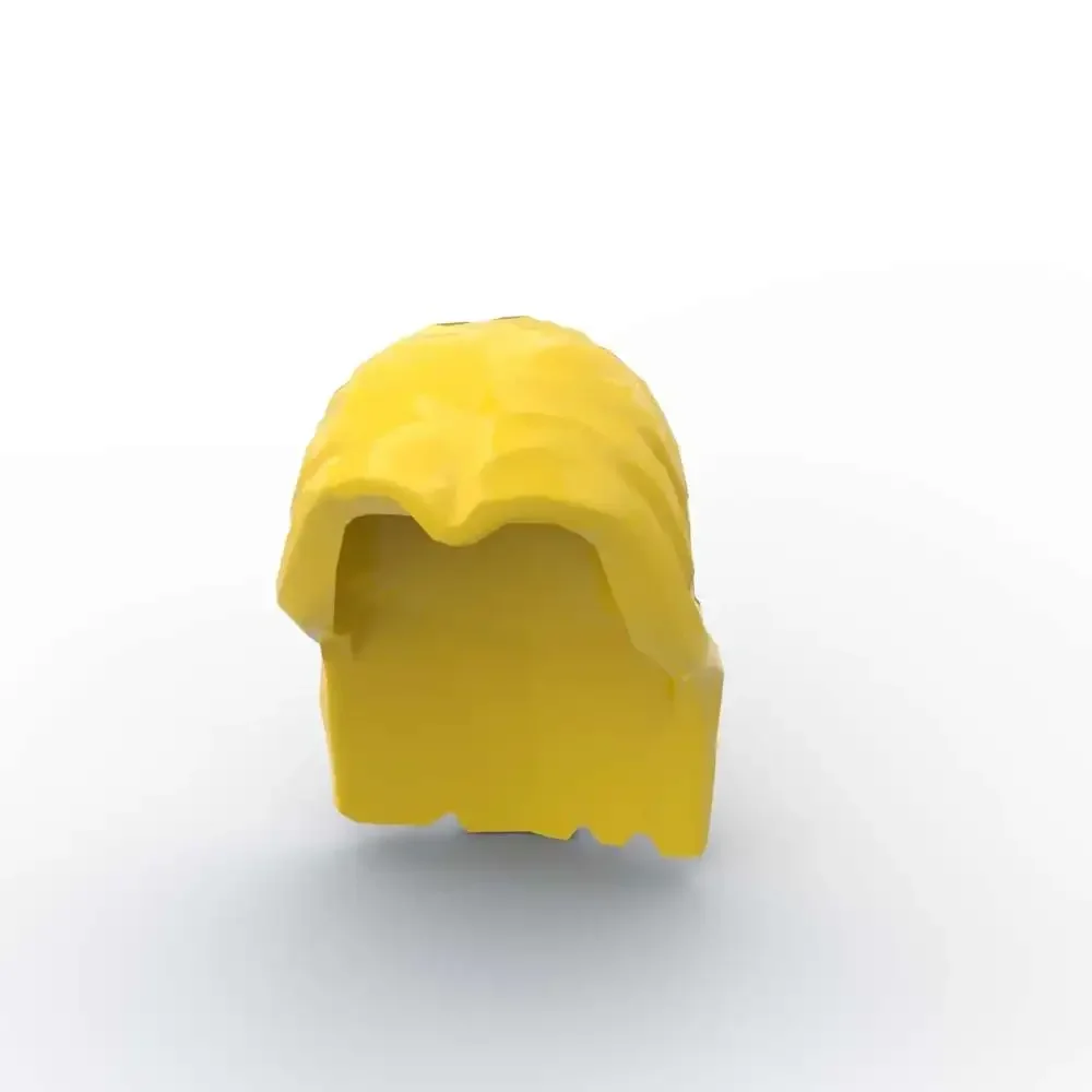 Kids Education Center - MOC 10個入りブロックパーツ36806ロングヘアービルディングブロックキット、中央に分割されたボディパーツ、教育用粒子、子供のおもちゃ、キッズギフト