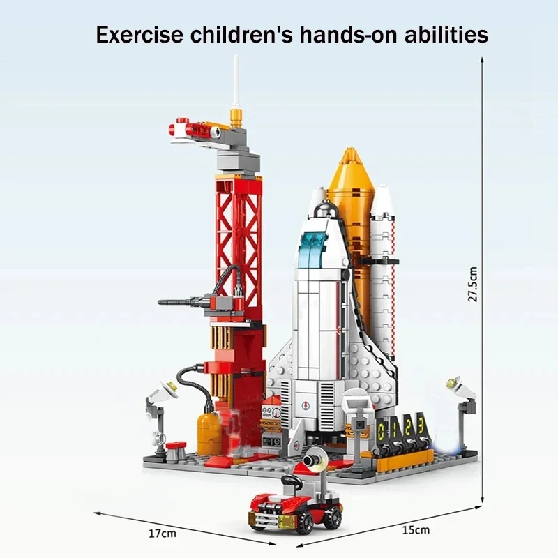 スペース宇宙船ビルディングブロック,宇宙空間玩具をテーマにし - Kids Education Center のレビューと価格