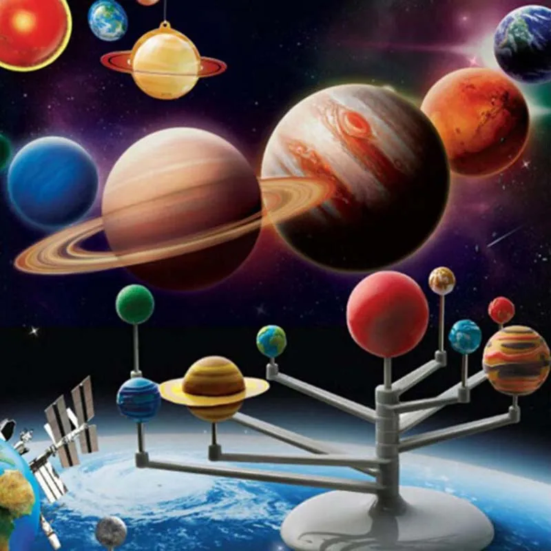 太陽系モデル DIY 組み立て惑星モデル科学キット子供科学惑 - Kids Education System のレビューと価格