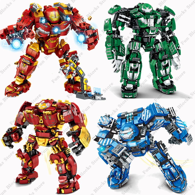 マーベルモデルスーパーヒーローアイアンハルクバスター戦争機械 - Kids Education Movies のレビューと価格
