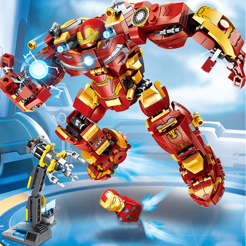 マーベルモデルスーパーヒーローアイアンハルクバスター戦争機械 - Kids Education Movies のレビューと価格