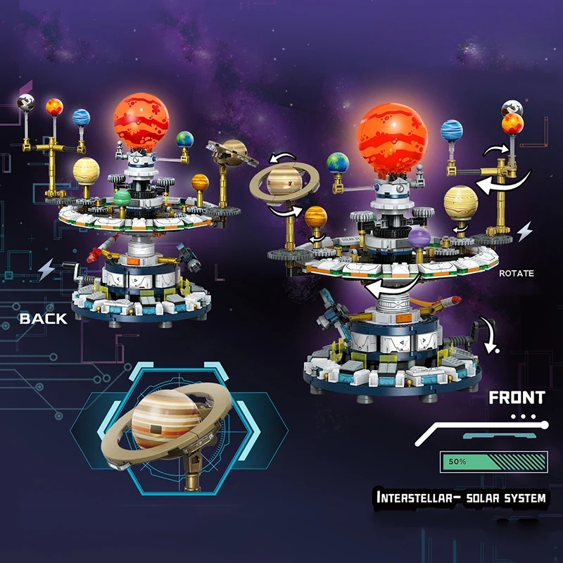 回転宇宙星間太陽系ビルディングブロック太陽地球宇宙シリーズ科 - Kids Education System のレビューと価格