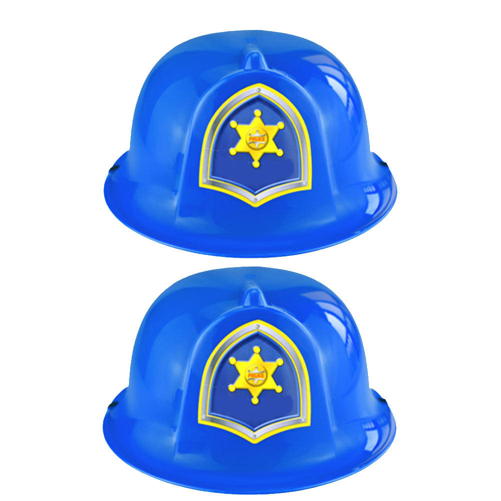 2個入り子供用警察官ごっこ遊び帽子 シミュレーション安全コス - Kids Education Gift のレビューと価格