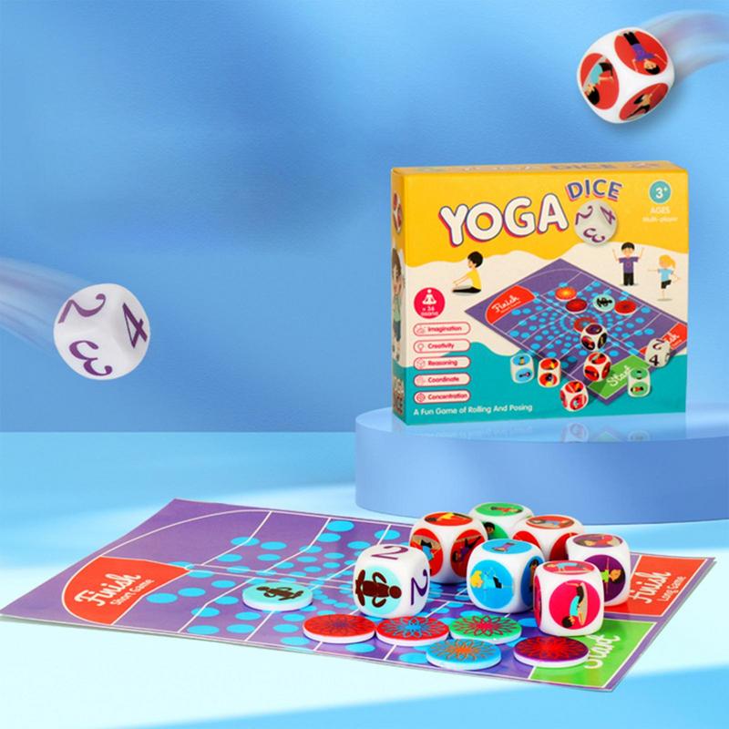 子供のためのエクササイズダイス,楽しい,ヨガアクセサリー,ト - Kids Yoga Education のレビューと価格