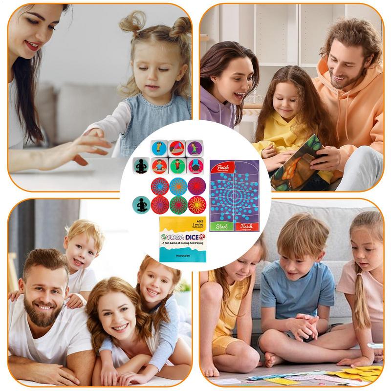 子供のためのエクササイズダイス、楽しみ、ヨガアクセサリー、家 - Kids Yoga Education のレビューと価格