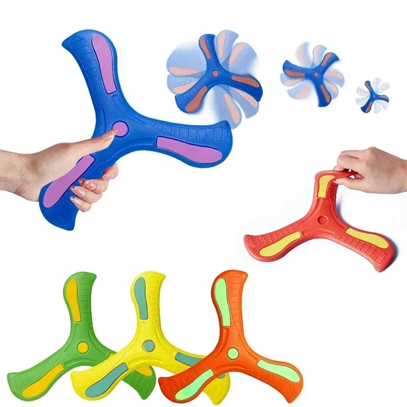 子供ブーメランソフト三つ葉クロス大人子供インタラクティブ屋外 - Kids Education Gift のレビューと価格
