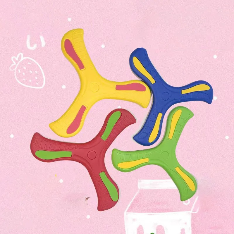 子供ブーメランソフト三つ葉クロス大人子供インタラクティブ屋外 - Kids Education Gift のレビューと価格