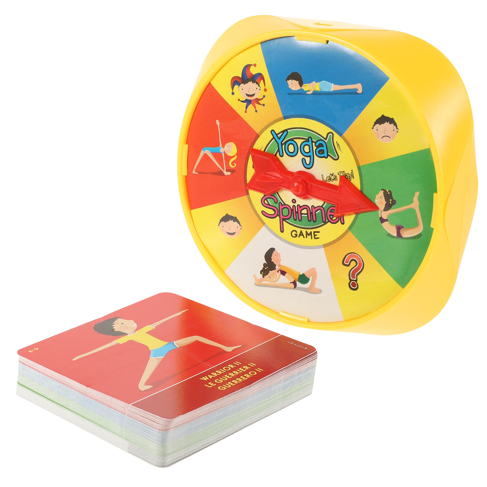 1セット ヨガインタラクティブゲーム 長持ちするファミリー向 - Kids Yoga Education のレビューと価格