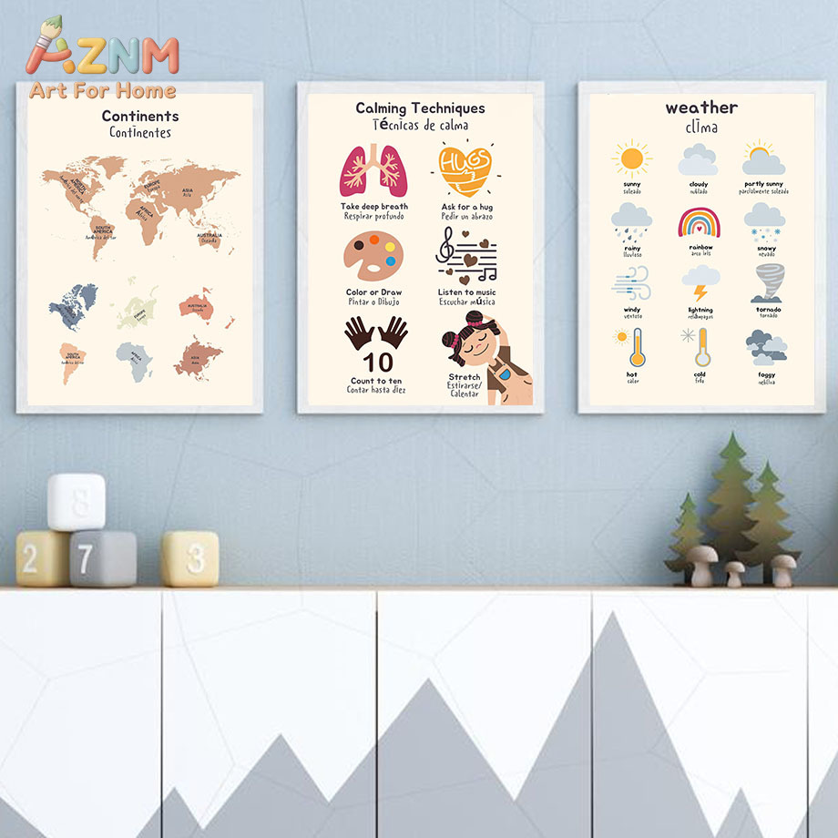 AZNM バイリンガル スペイン語 英語 子供用教育用キャン - Kids Education System のレビューと価格